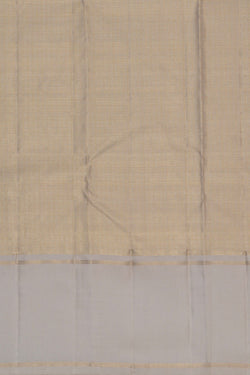 Image of Arani Silk Off-White Saree