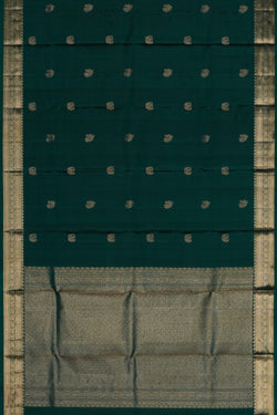 Image of Kanchipattu Green Dupatta