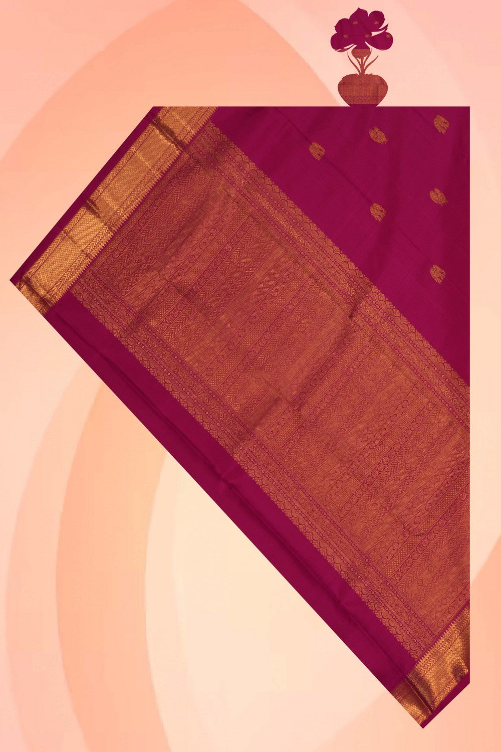 Kanchipattu Pink Dupatta