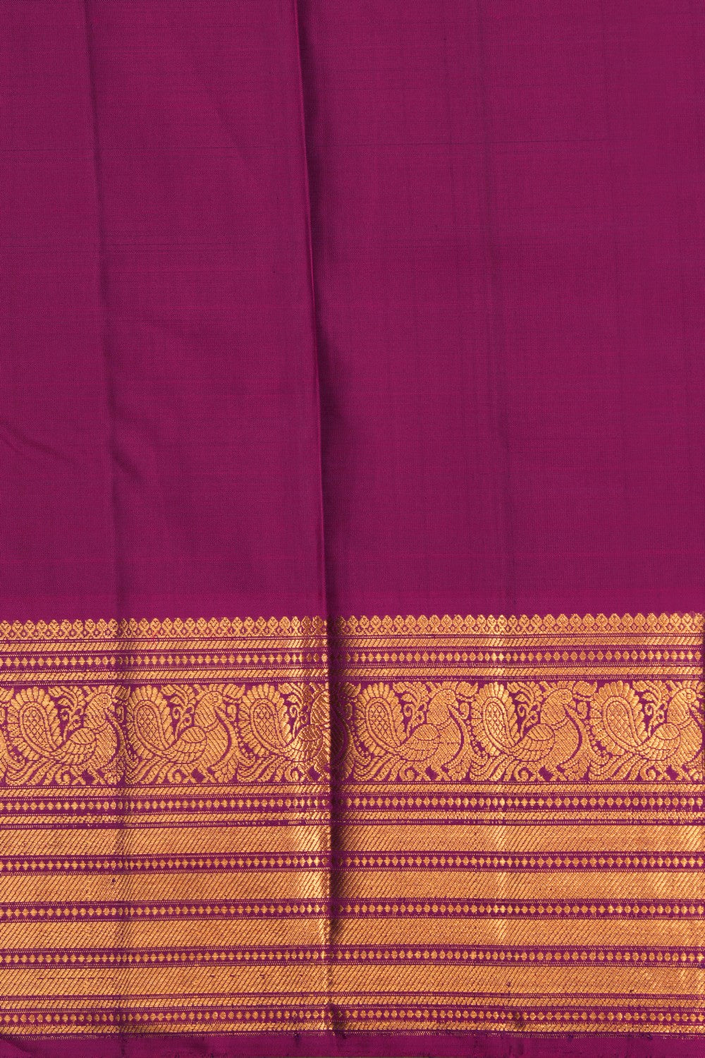 Image of Kanchipattu Pavada Sea Green Unstitched Set