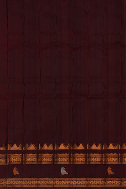 Image of Gadwal Silk Green Saree