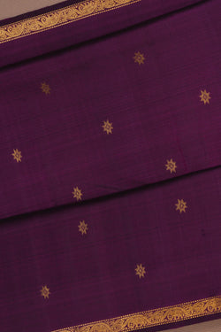 Image of Arani Silk Purple Saree