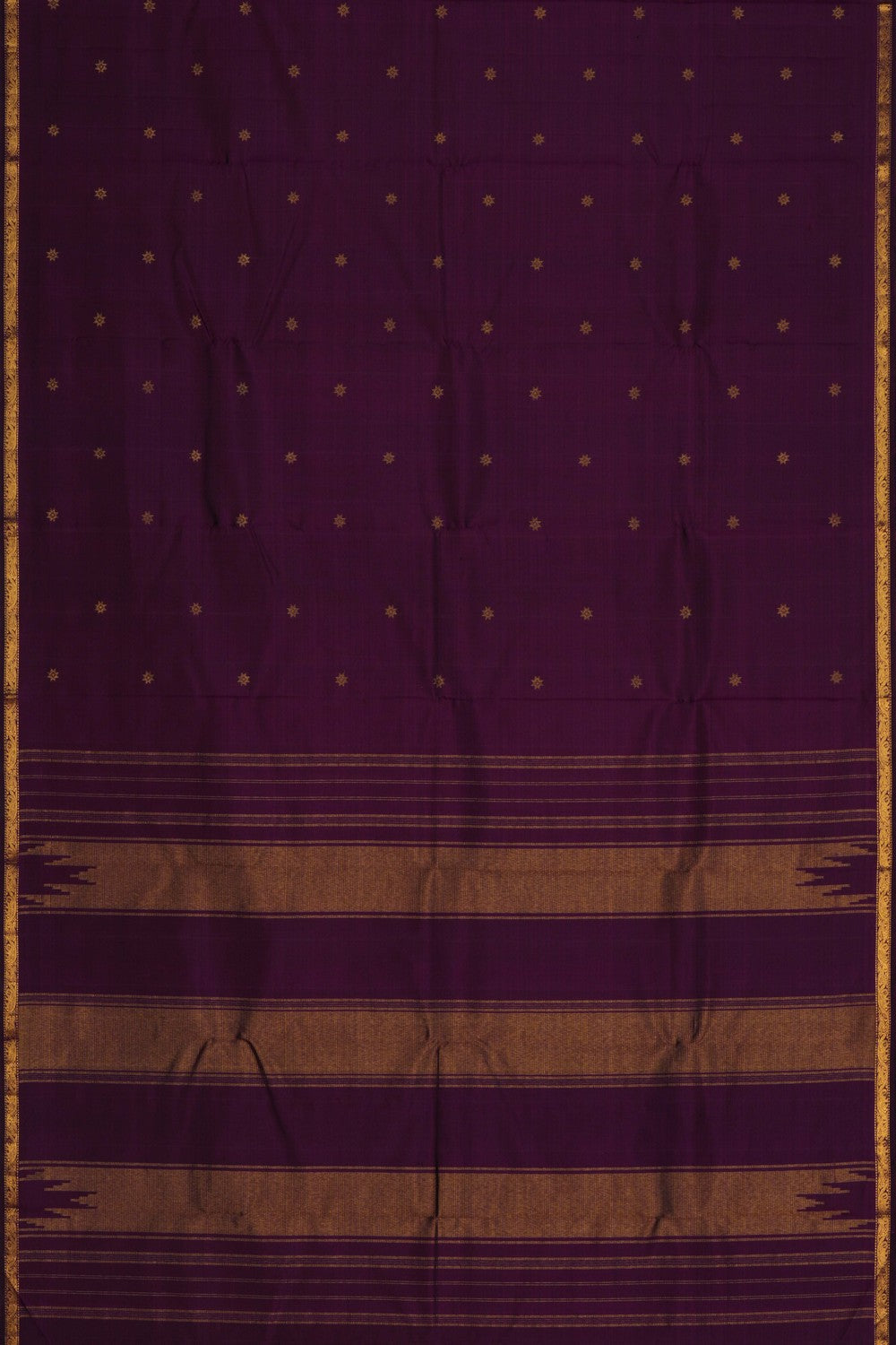 Arani Silk Purple Saree