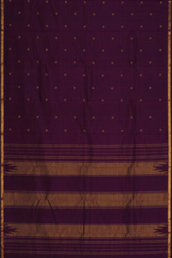 Image of Arani Silk Purple Saree