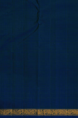 Image of Arani Silk Blue Saree