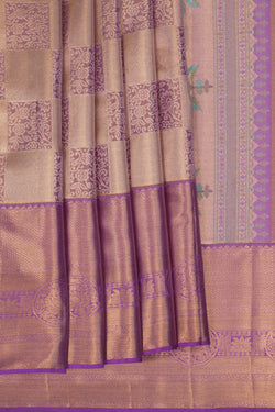 Image of Kanchipattu Tissue Brocade Saree