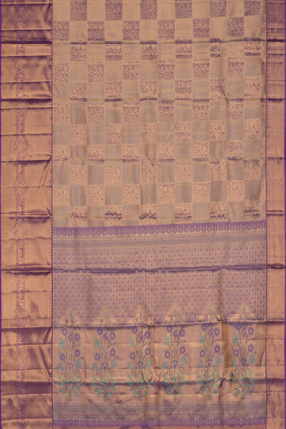 Kanchipattu Tissue Brocade Saree