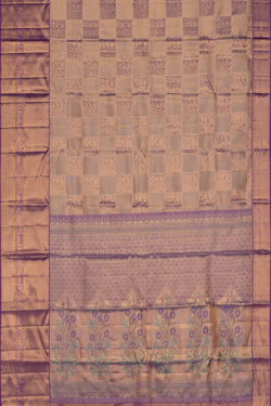 Image of Kanchipattu Tissue Brocade Saree