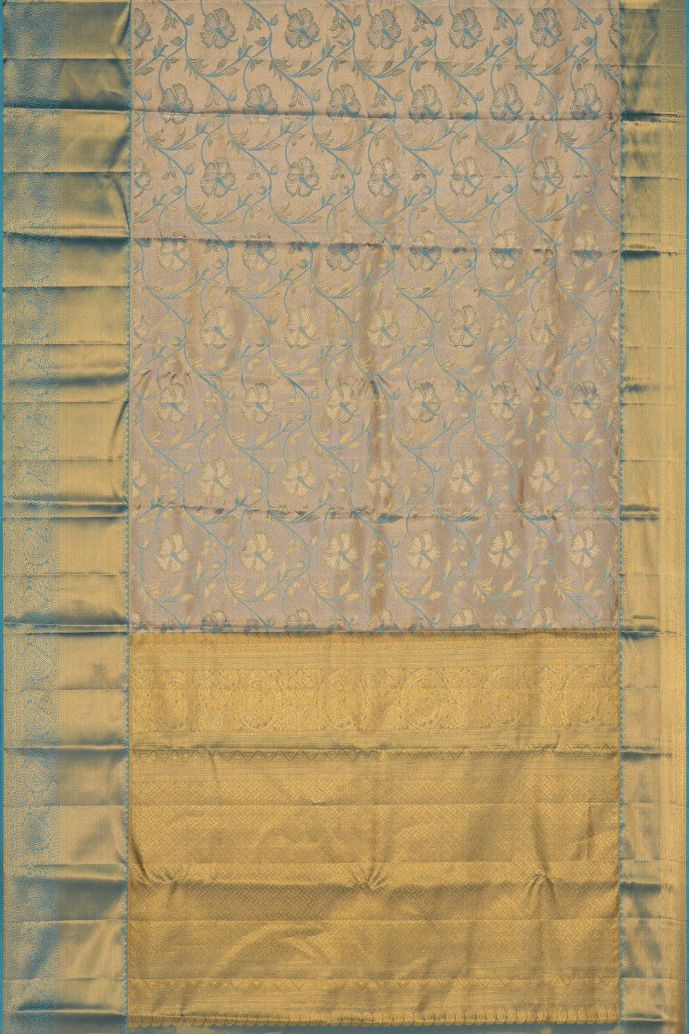 Kanchipattu Tissue Brocade Saree