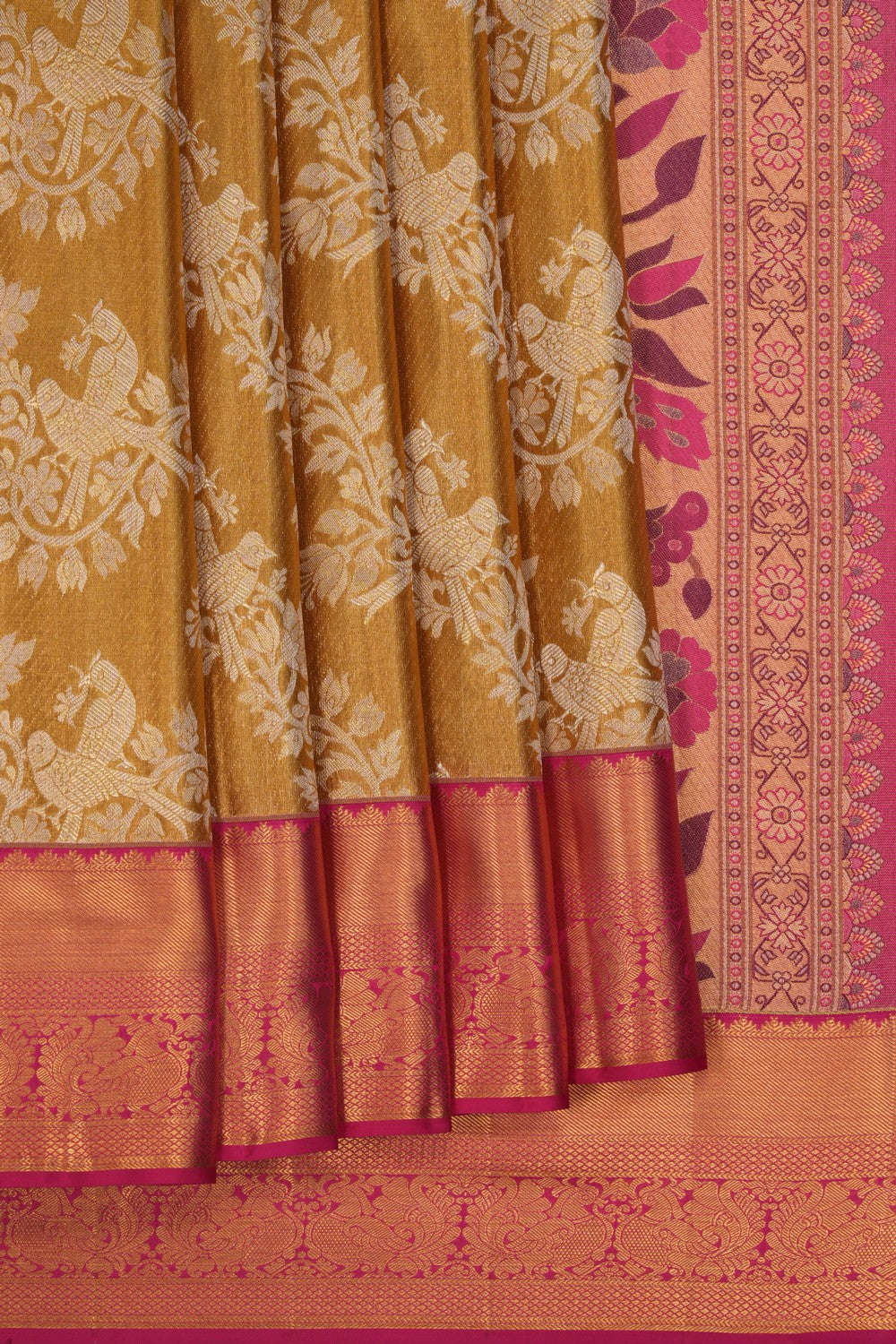 Image of Kanchipattu Tissue Brocade Saree