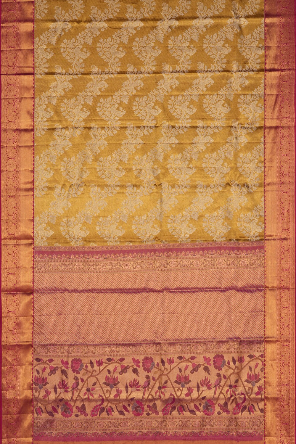 Kanchipattu Tissue Brocade Saree