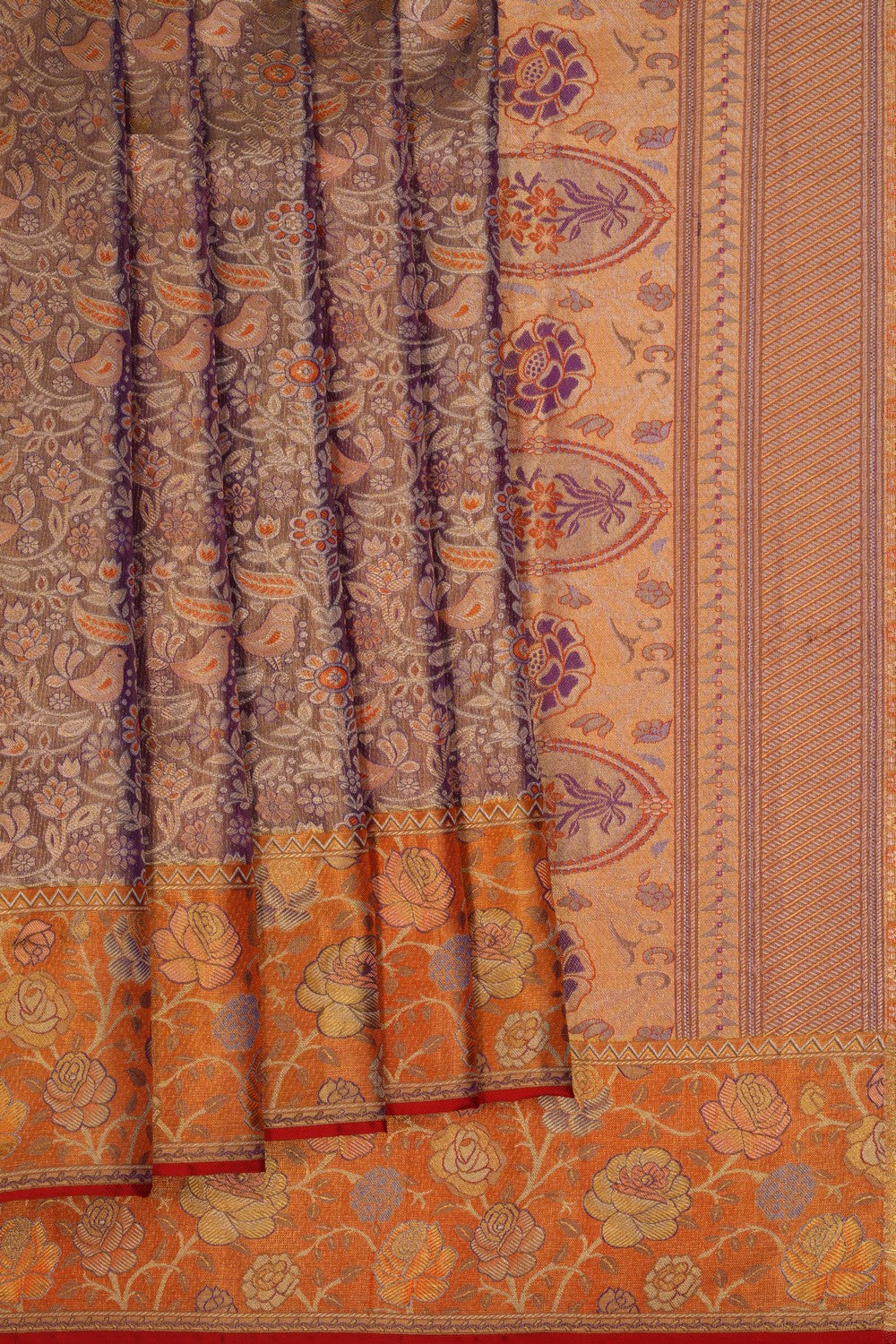 Image of Kanchipattu Tissue Brocade Saree