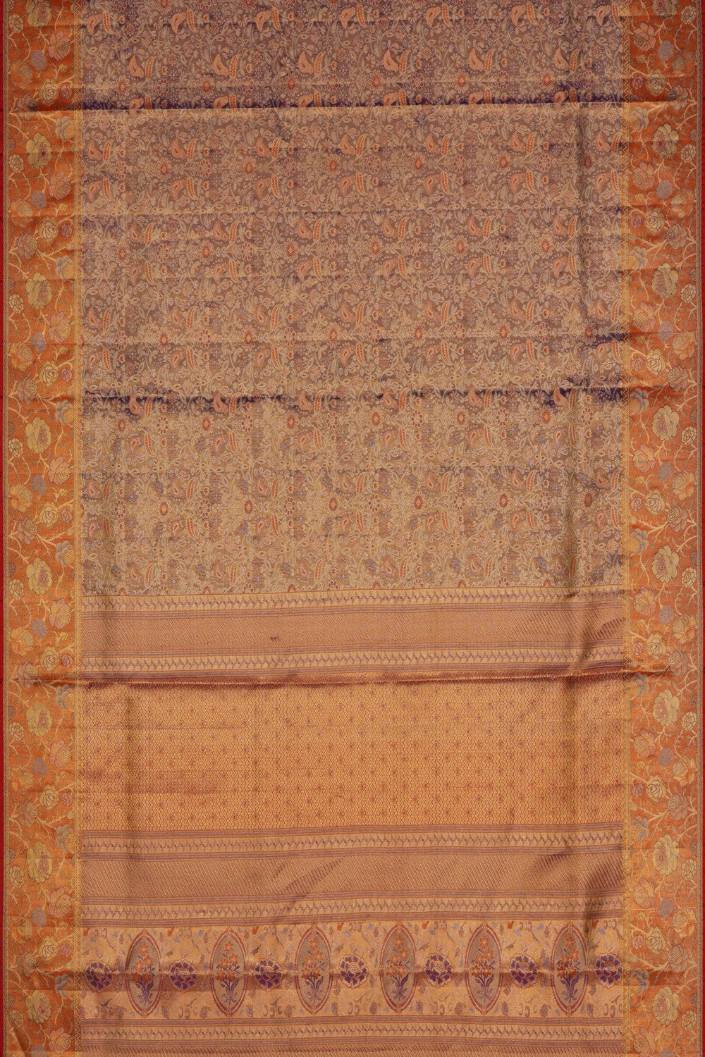 Image of Kanchipattu Tissue Brocade Saree