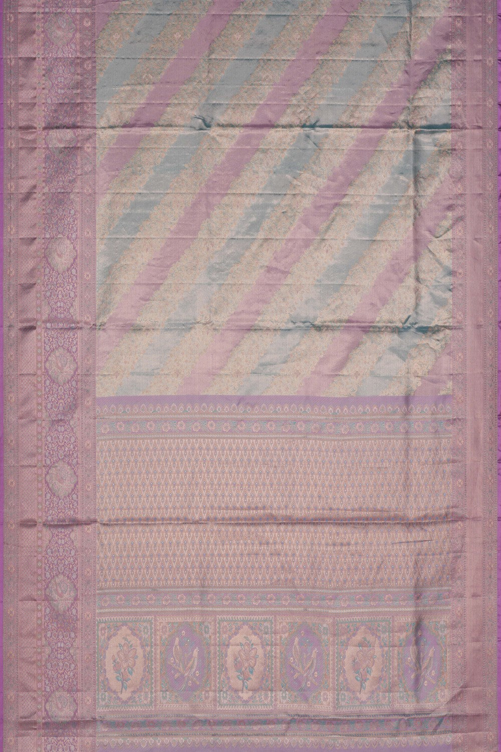 Image of Kanchipattu Tissue Brocade Saree