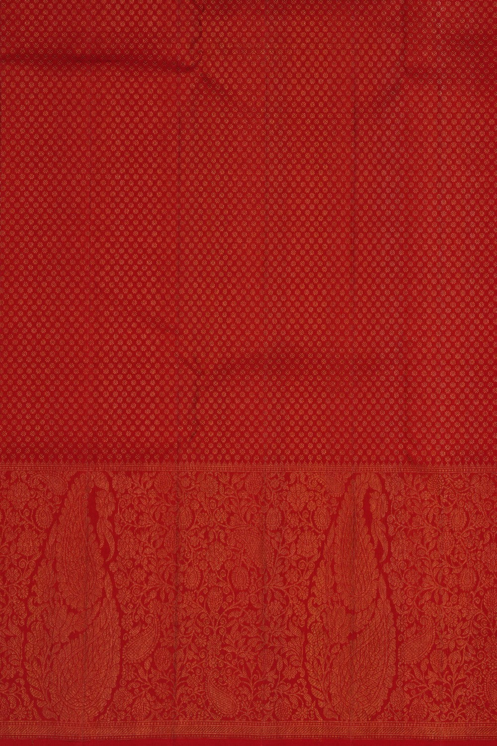 Arani Silk Red Saree