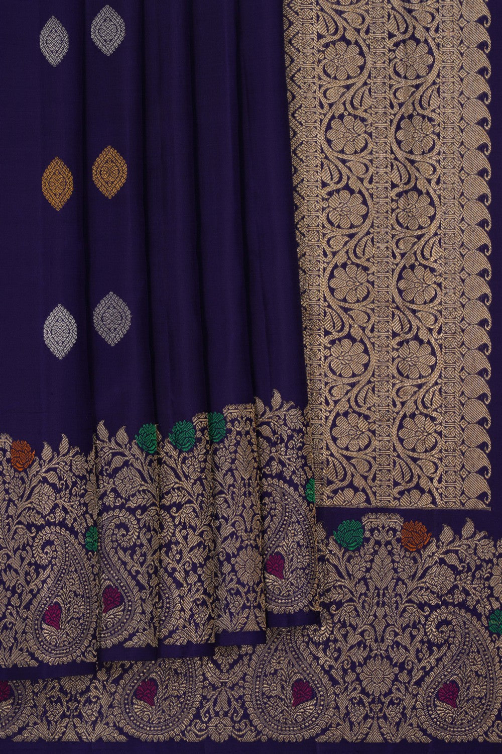 Arani Silk Purple Saree