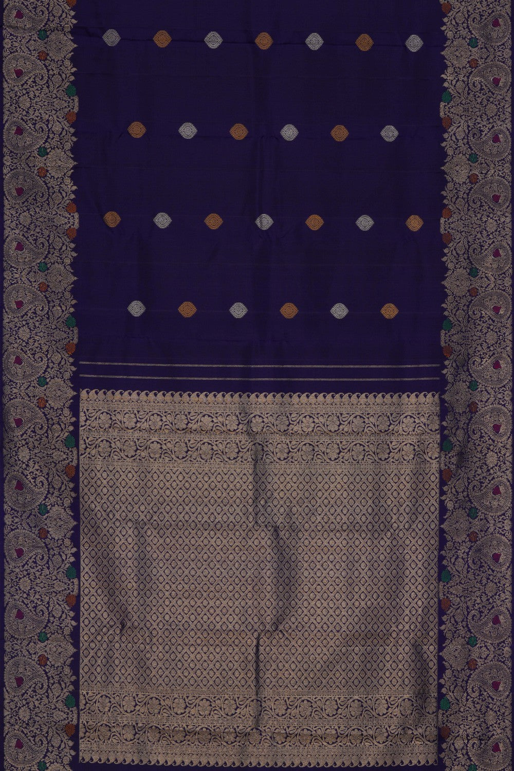 Arani Silk Purple Saree