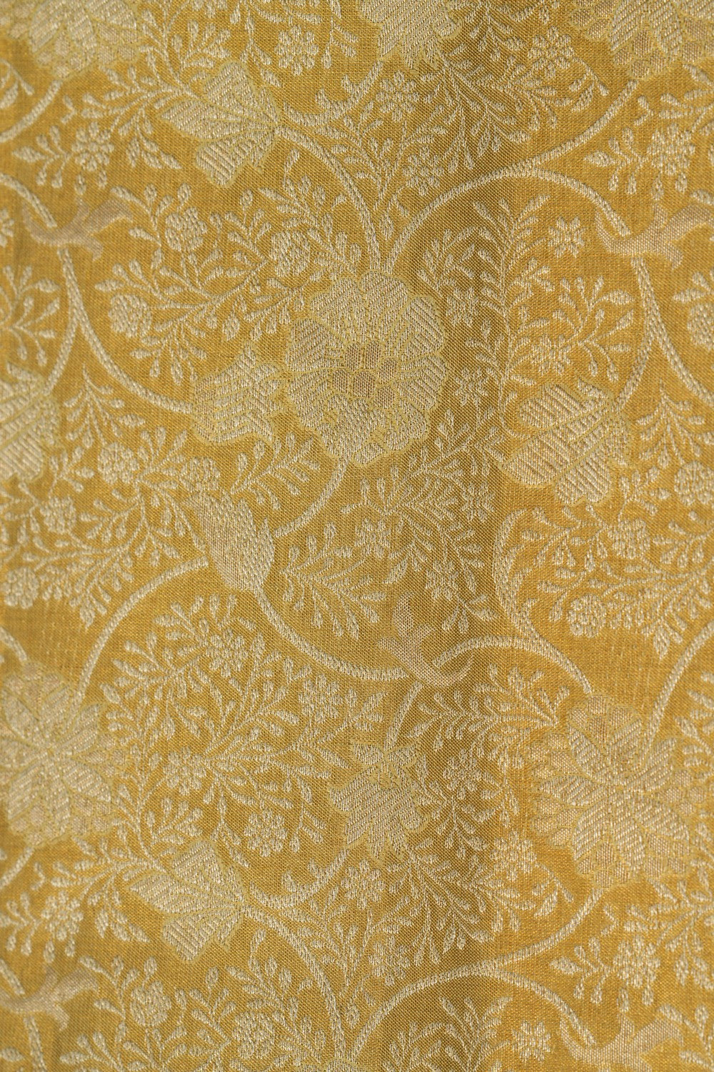 Kanchipattu Gold Tissue Brocade Saree