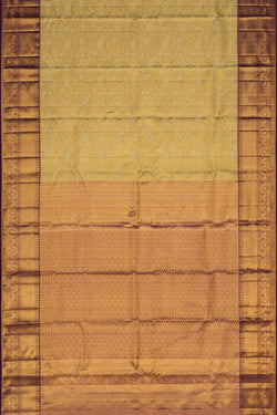 Image of Kanchipattu Gold Tissue Brocade Saree