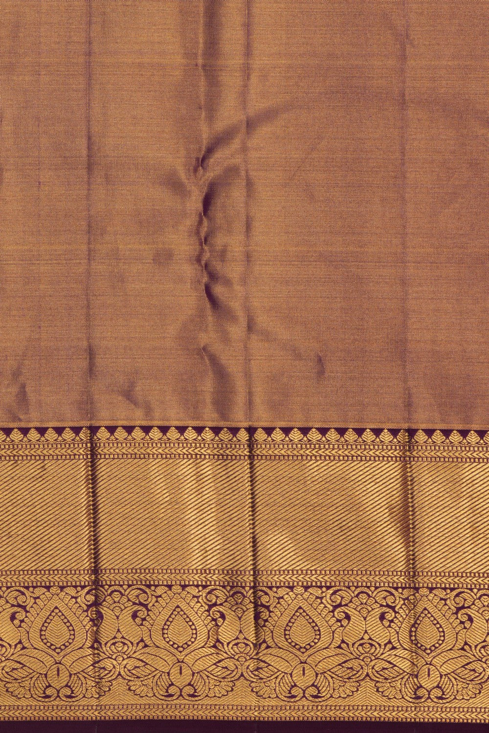 Kanchipattu Gold Tissue Brocade Saree