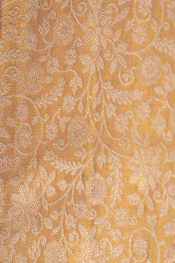 Image of Kanchipattu Gold Tissue Brocade Saree