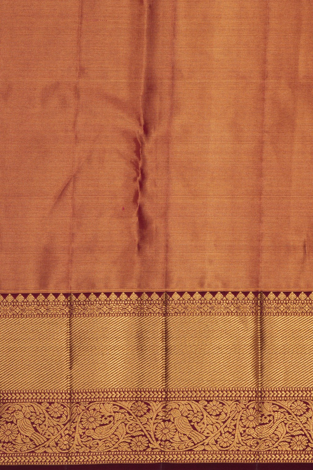 Kanchipattu Gold Tissue Brocade Saree