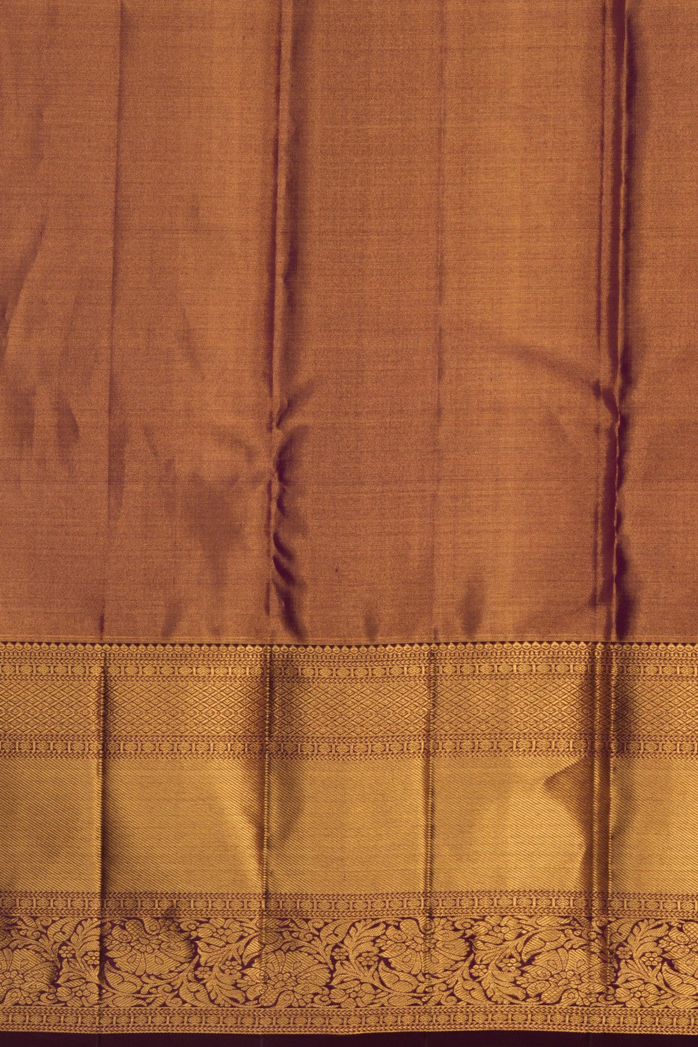 Kanchipattu Gold-Pink Tissue Brocade Saree