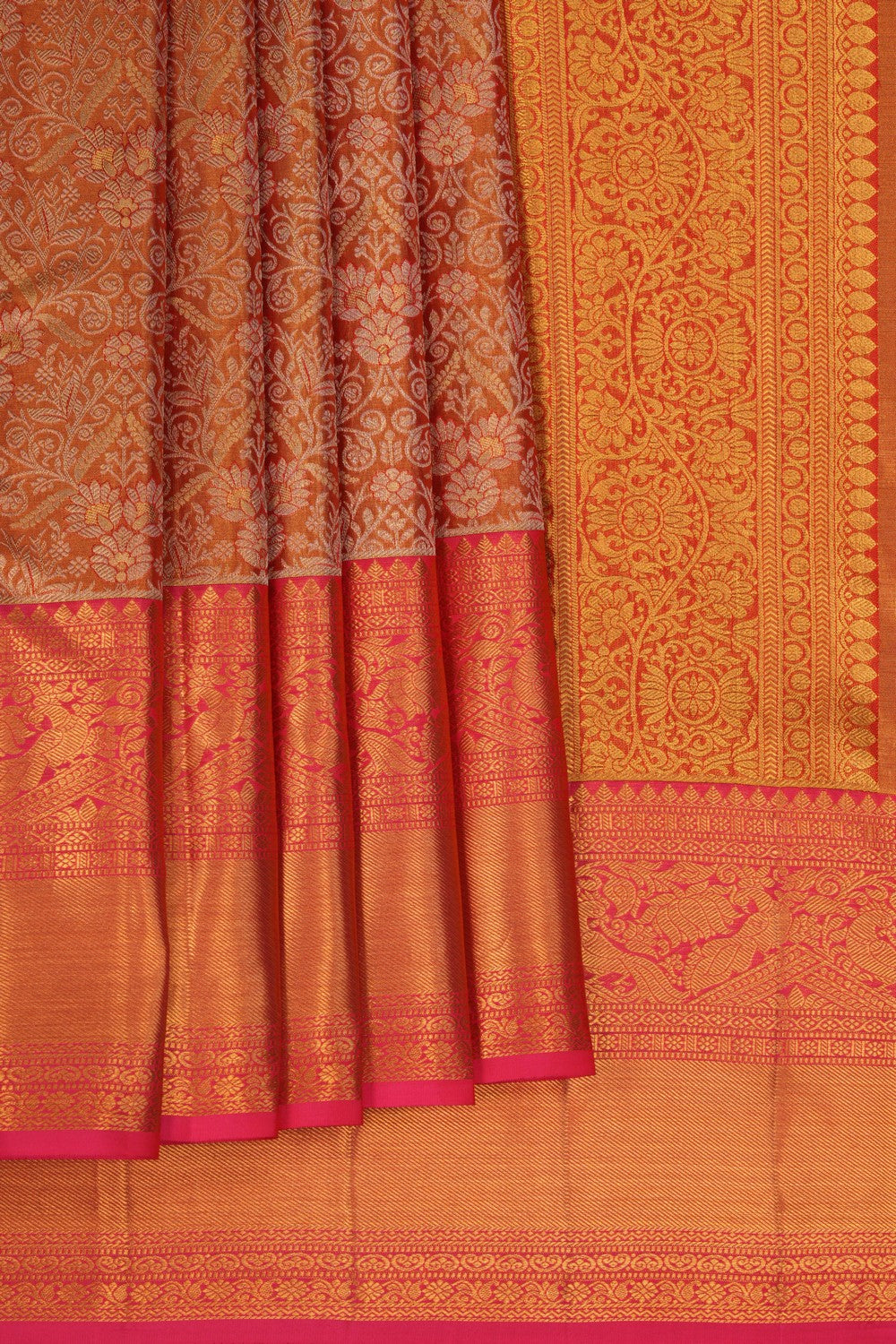 Kanchipattu Tissue Brocade Saree