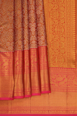 Image of Kanchipattu Tissue Brocade Saree