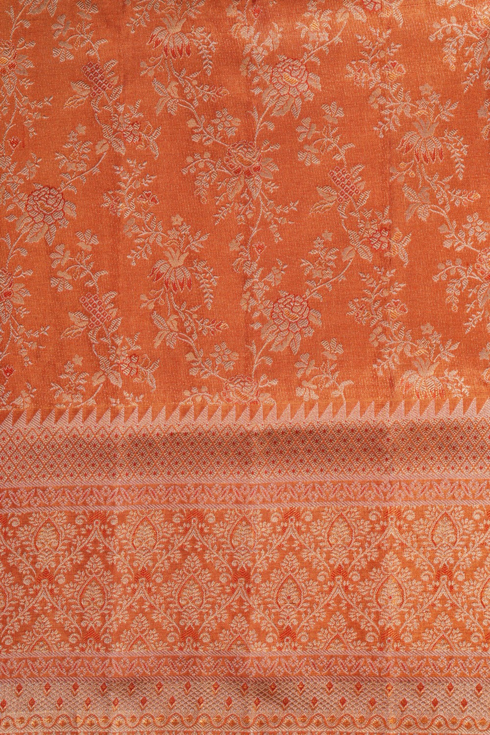 Kanchipattu Gold Tissue Brocade Saree