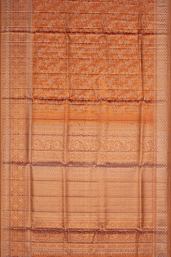 Image of Kanchipattu Gold Tissue Brocade Saree