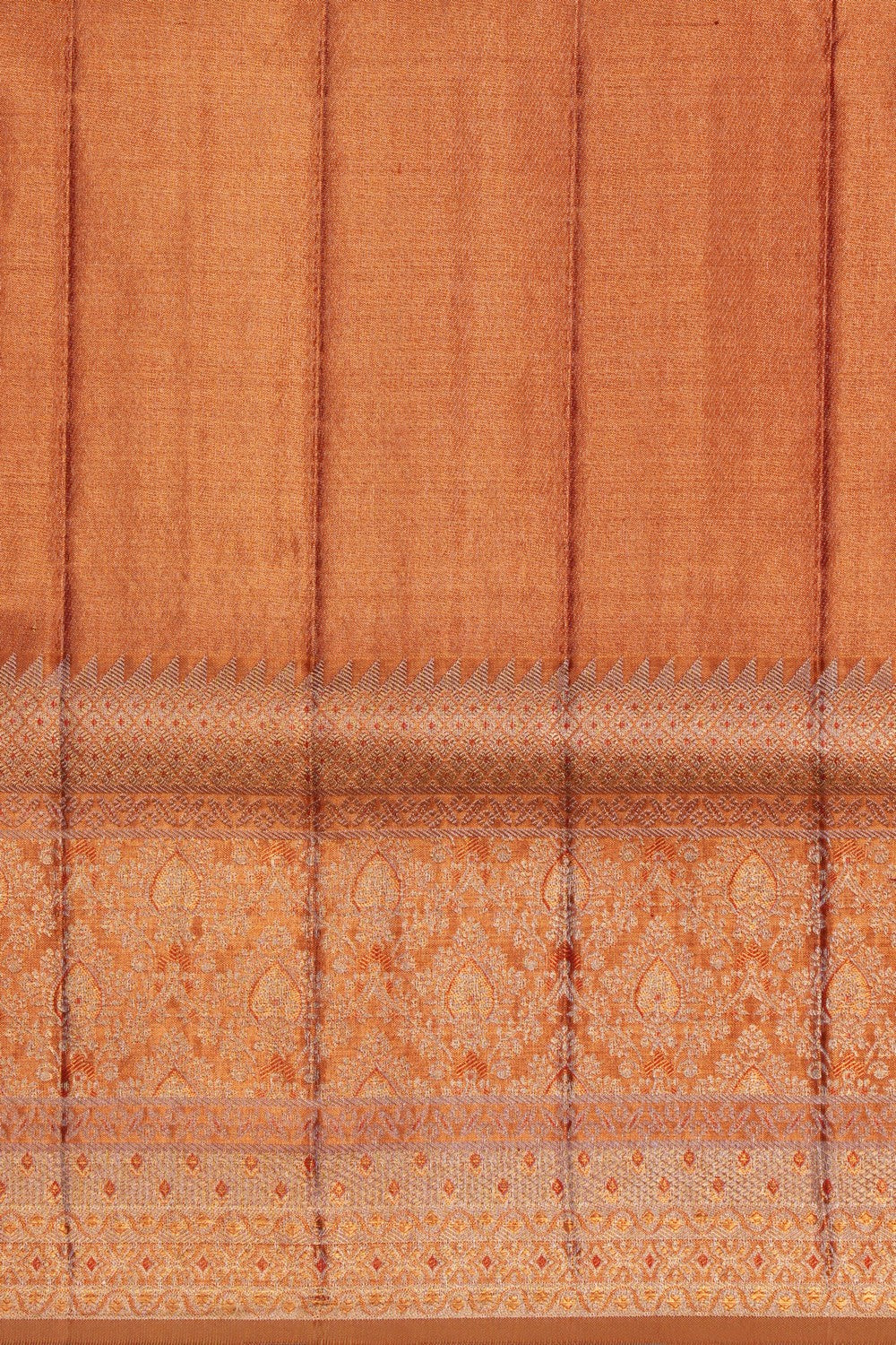 Kanchipattu Gold Tissue Brocade Saree