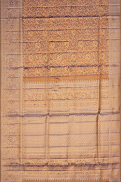 Image of Kanchipattu Gold Tissue Brocade Saree