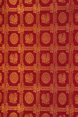Image of Kanchipattu Brocade Red Saree