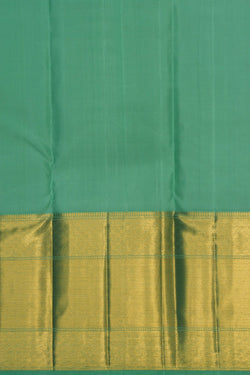 Image of Kanchipattu Mint Green Brocade Saree