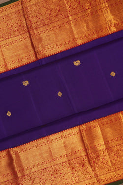 Image of Kanchipattu Purple Saree