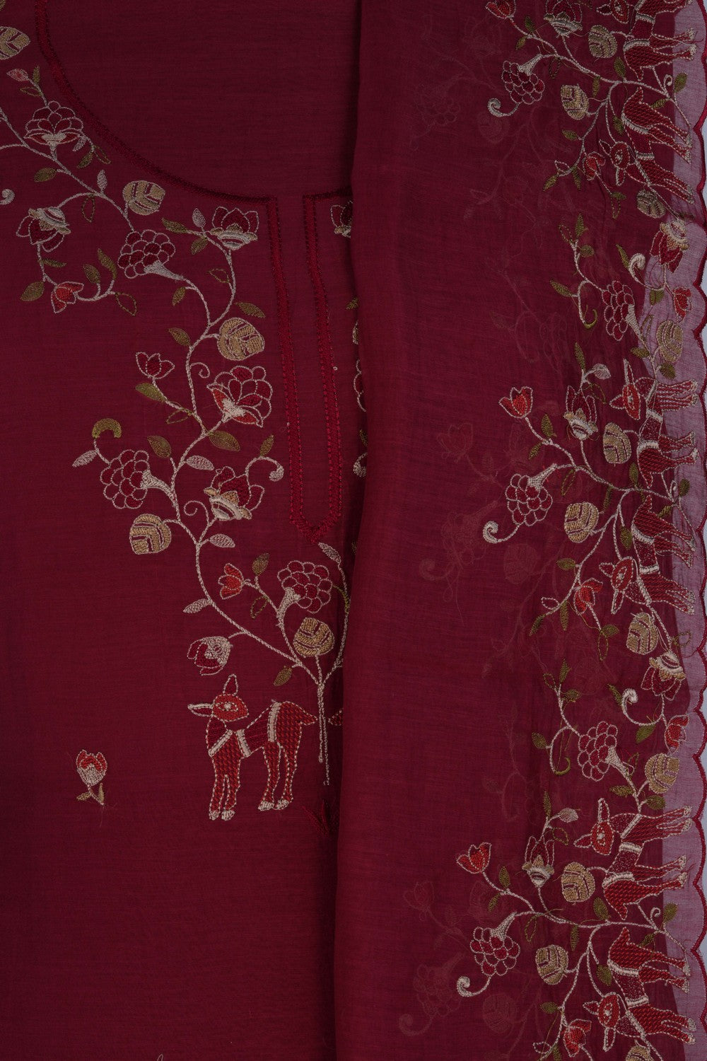 Image of Unstitched Suit Set Fabric (3 Pcs Set)