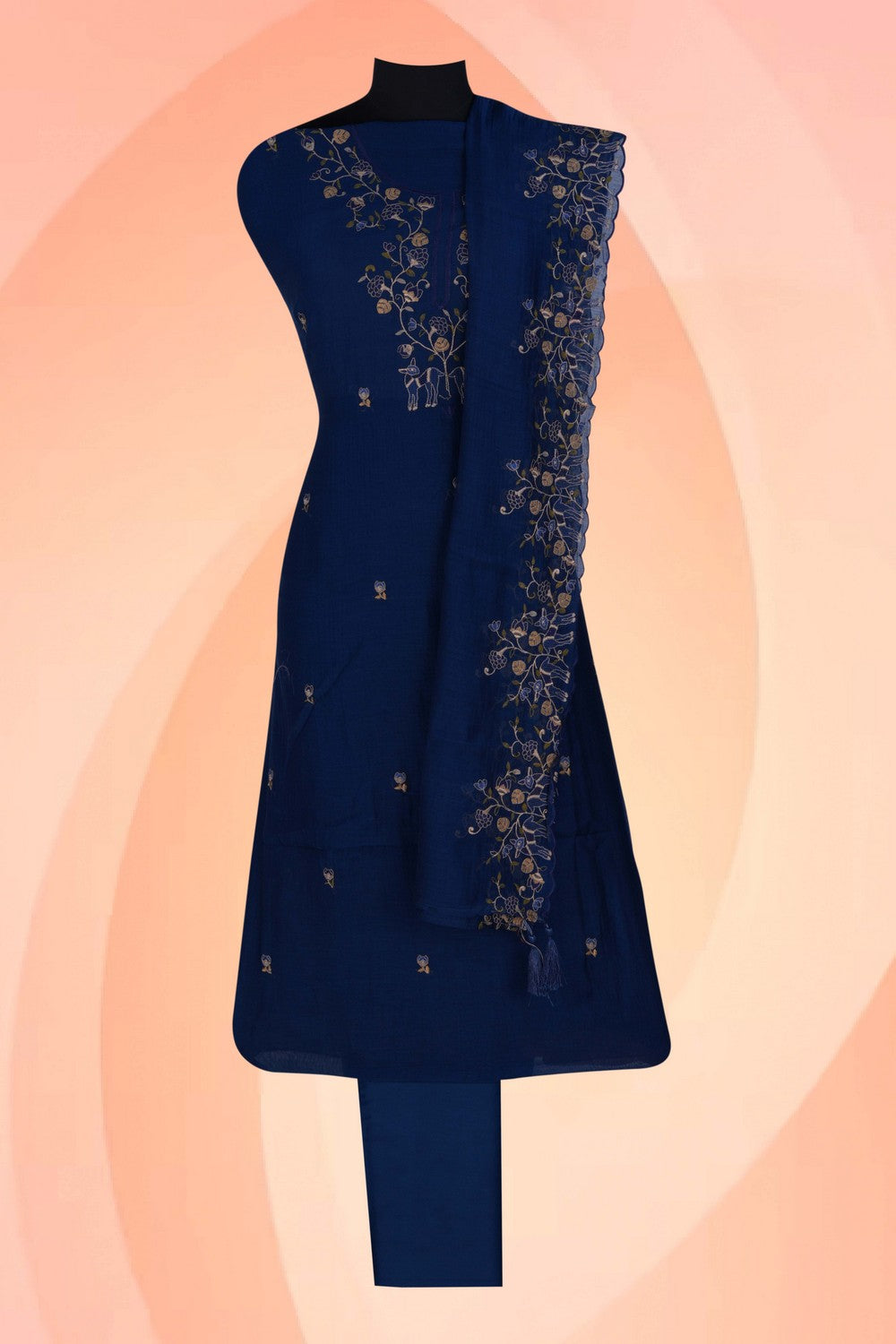 Image of Unstitched Suit Set Fabric (3 Pcs Set)