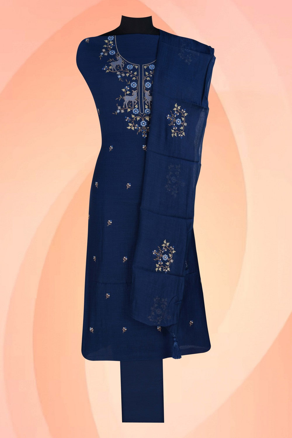 Image of Unstitched Suit Set Fabric (3 Pcs Set)