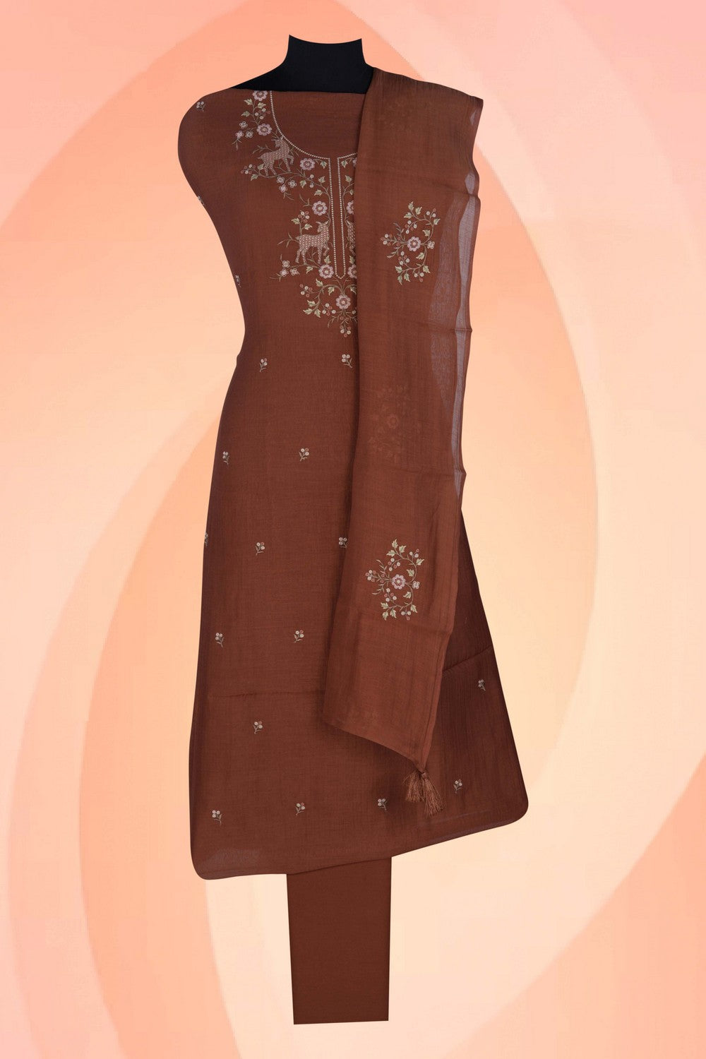 Image of Unstitched Suit Set Fabric (3 Pcs Set)