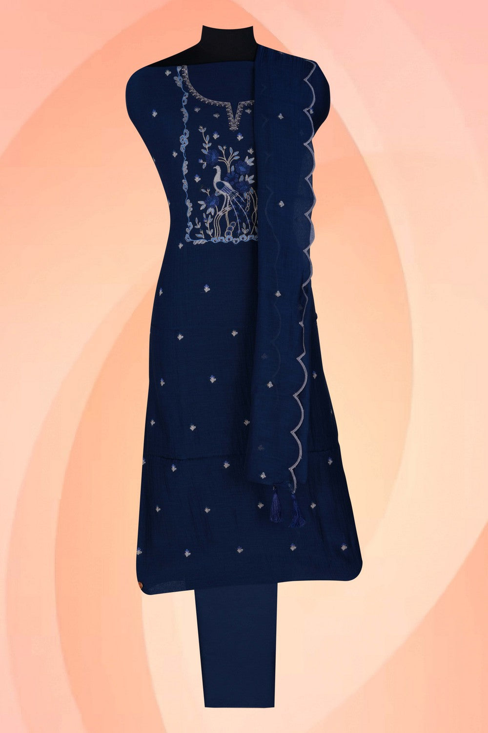 Image of Unstitched Suit Set Fabric (3 Pcs Set)