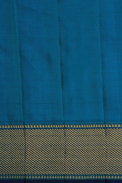 Image of Arani Silk Blue Saree