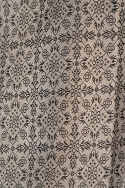 Image of Arani Silk Brocade Silver Saree
