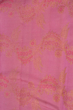 Image of Arani Silk Brocade Pink Saree