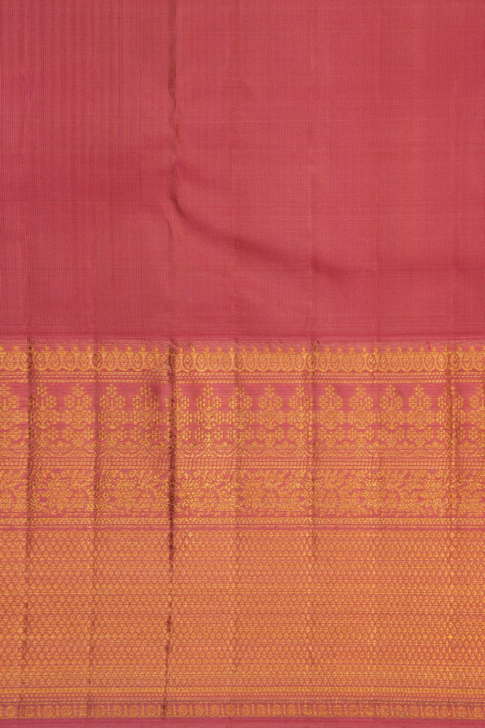 Arani Silk Brocade Beige Saree