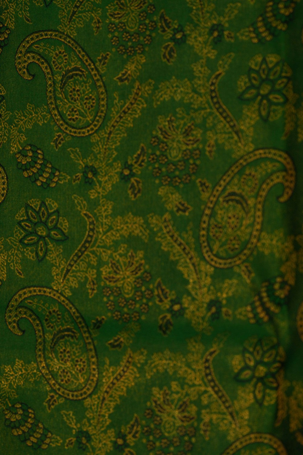 Arani Silk Brocade Green Saree