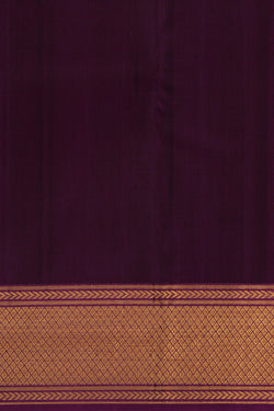 Image of Arani Silk Brocade Green Saree