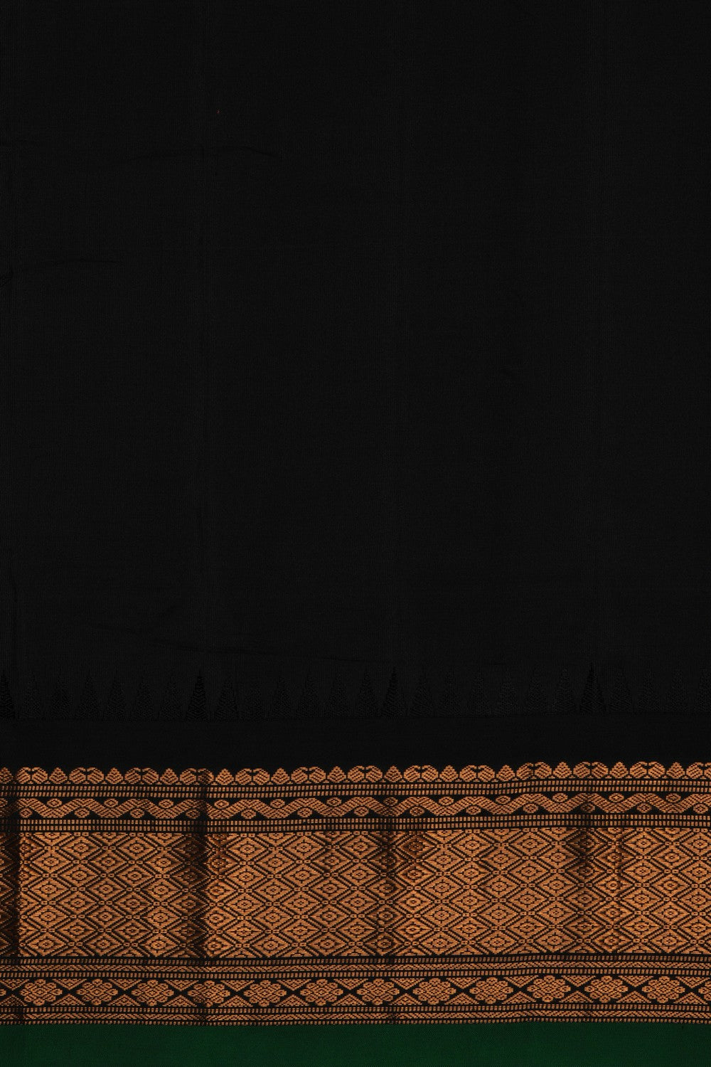 Image of Gadwal Silk Red Saree