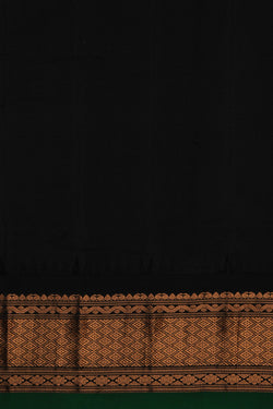 Image of Gadwal Silk Red Saree