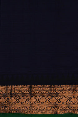 Image of Gadwal Silk Kattam Beige Saree